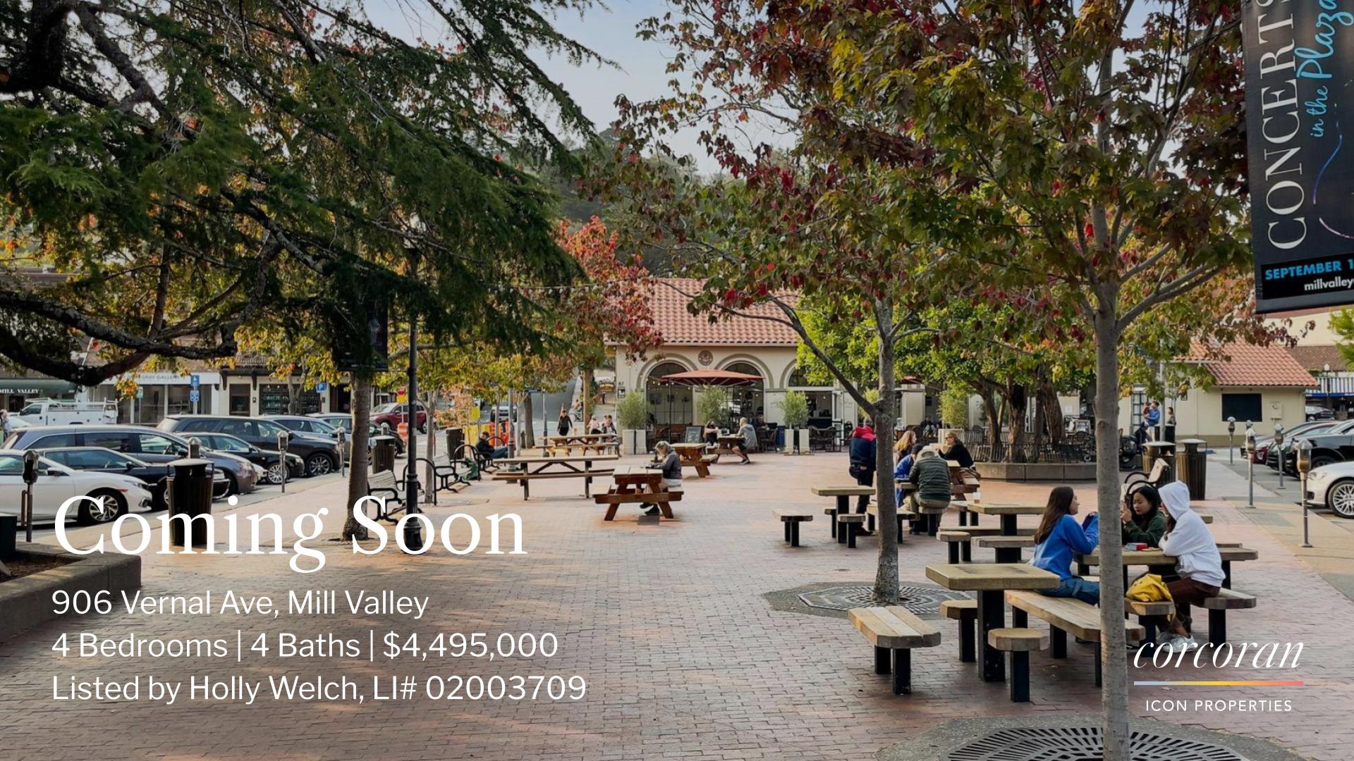 906 Vernal Ave, Mill Valley Coming Soon